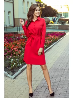 Kleid NUMOCO CAMILLE A284-1 ROT