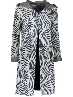 Damen Cardigan NUMOCO A218-3 GRAU/BLAU