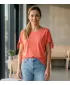 Damen-T-Shirt mit kurzen Ärmeln ALTISPORT NIALA LTSR671 ORANGE