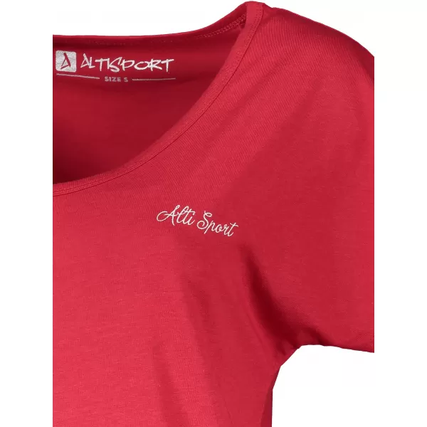  Damen-T-Shirt mit kurzen Ärmeln ALTISPORT CYRA LTSR637 ROT 