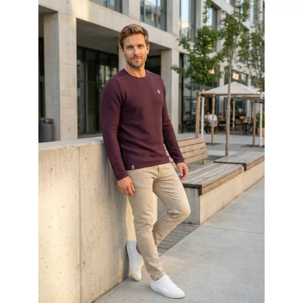  Herrenpullover ALTISPORT QUOD MPLR079 BURGUND 