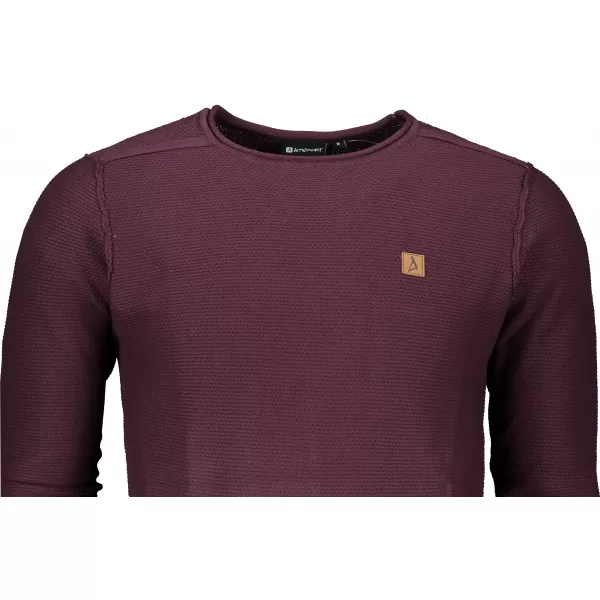  Herrenpullover ALTISPORT QUOD MPLR079 BURGUND 