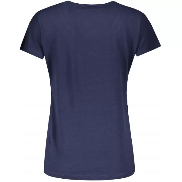  Damen-T-Shirt mit kurzen Ärmeln ALTISPORT NORMA LTSR654 DUNKELBLAU 