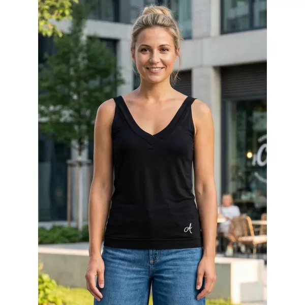  Damen-Tanktop ALTISPORT FLAVIANA LTSR639 SCHWARZ 
