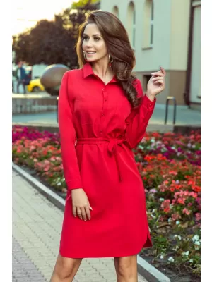 Kleid NUMOCO CAMILLE A284-1 ROT