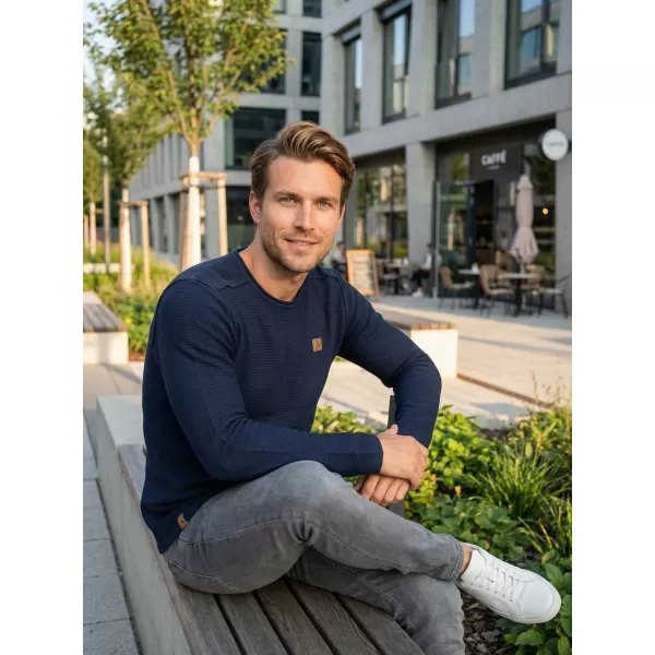  Herrenpullover ALTISPORT QUOD MPLR079 BLAU 