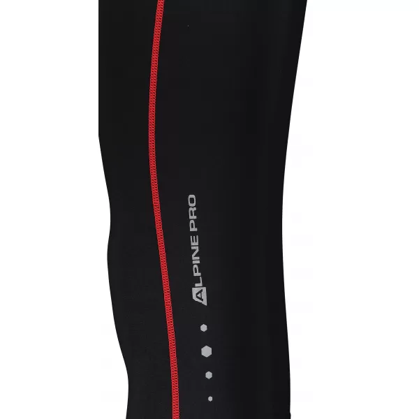  Herren 3/4 Hosen ALPINE PRO ENZO 4 MPAR420 SCHWARZ/ROT 