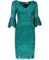 Kleid NUMOCO A234-2 GRÜNE SPITZE