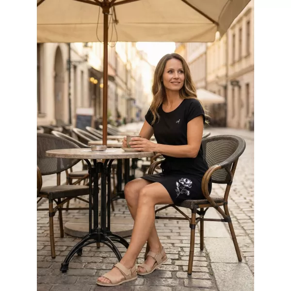  Kleid ALTISPORT ALWILDA LSKR251 SCHWARZ 