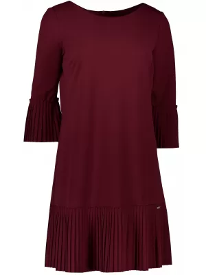 Kleid NUMOCO LUCY A228-4 BURGUND