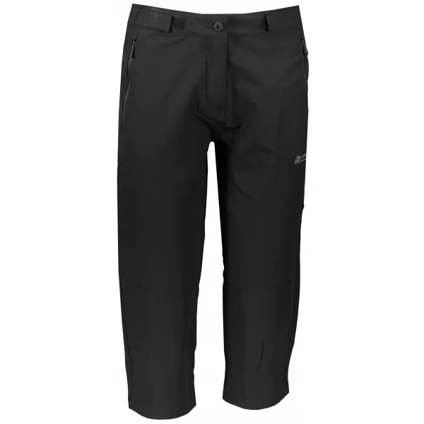  Frauen 3/4 Hosen ALPINE PRO HYDA LPAR385 SCHWARZ 