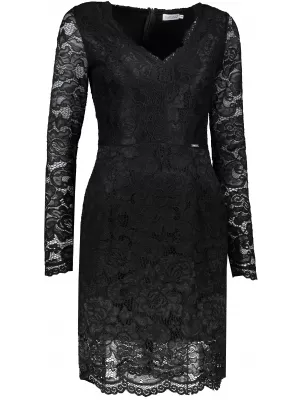 Kleid der Dame NUMOCO A170-1 SCHWARZ