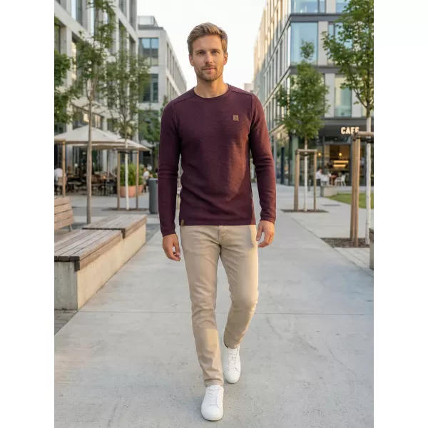  Herrenpullover ALTISPORT QUOD MPLR079 BURGUND 