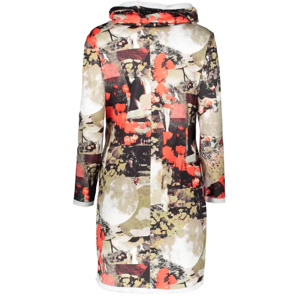  Kleid NUMOCO IRENE A282-1 WEIßES MUSTER 