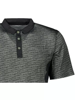 Herren -funktionales Hemd mit Kragen ALPINE PRO ISTAS 3 MTSR455 GRÜN