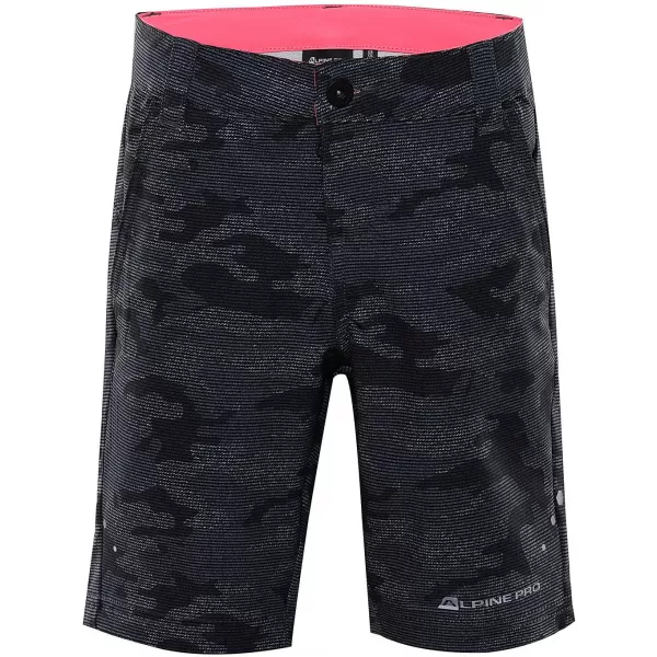  Shorts ALPINE PRO TRENTO 2 KPAR186 GRAU/ROSA 