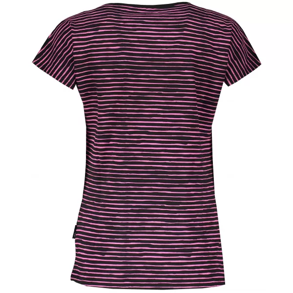  Damen-T-Shirt mit kurzen Ärmeln ALTISPORT GOBNATA LTSR640 SCHWARZ 