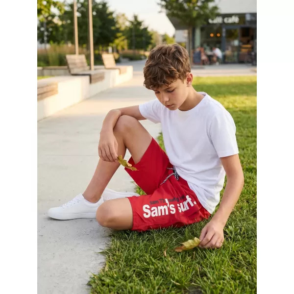  Jungen Shorts SAM 73 BS 525 ROT 