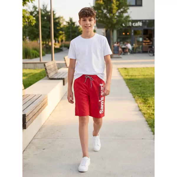  Jungen Shorts SAM 73 BS 525 ROT 