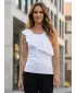 Damen-Tanktop KIXMI JETTIE WEIß