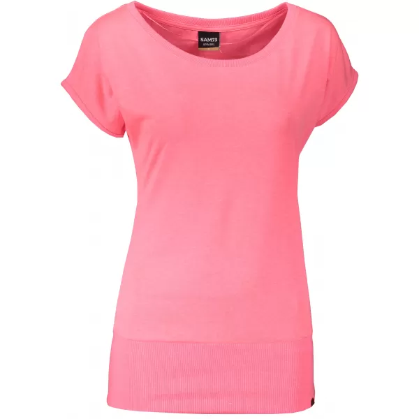 Frauen t -Shirt mit kurzen Ärmeln SAM 73 WT 796 NEON 