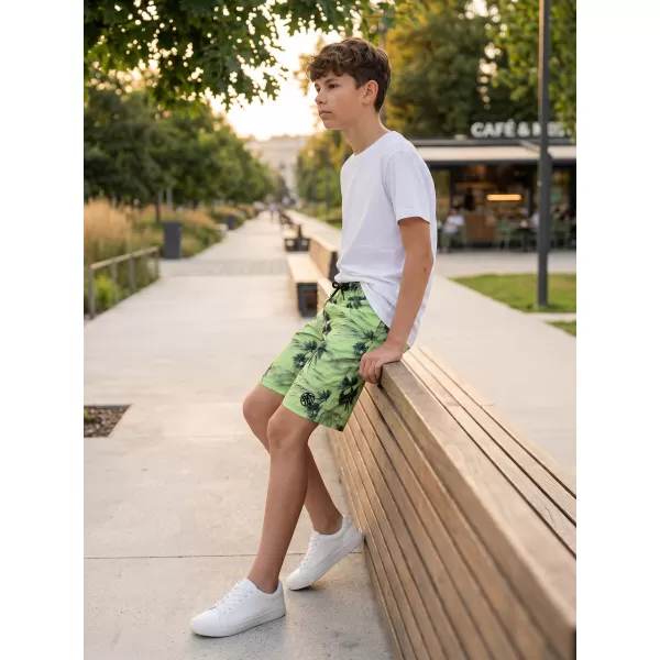  Jungen Shorts SAM 73 ERASYLO KPAR189 GRÜN 