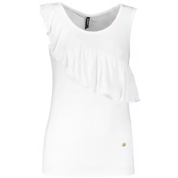  Damen-Tanktop KIXMI JETTIE WEIß 
