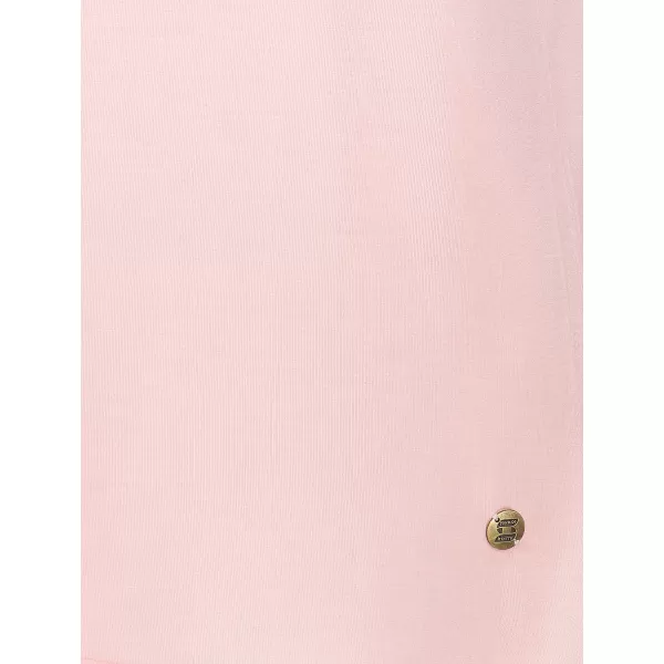  Damen-T-Shirt mit kurzen Ärmeln KIXMI JASMINA HELL-PINK 
