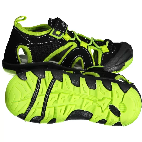  Sandalen ALPINE PRO FLAVIO KBTR223 SCHWARZ/GRÜN 