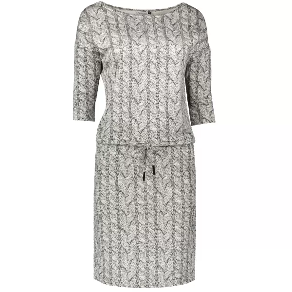  Kleid NUMOCO A13-88 WEIß/GRAU 
