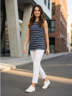 Tanktop SAM 73 URTA LTSR612 DUNKELBLAU