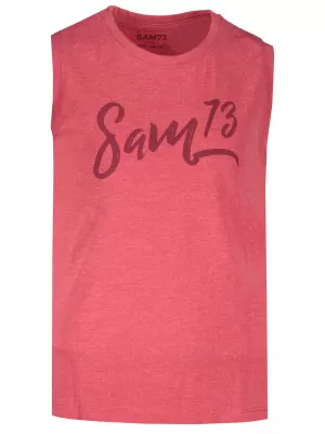 Boys 'Tanktop SAM 73 KTSR284 ROT