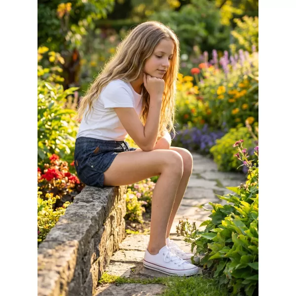  Shorts des Mädchens SAM 73 GS 525 DUNKLER DENIM 