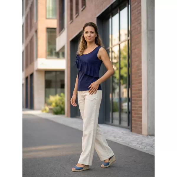  Damen-Tanktop KIXMI JETTIE DUNKELBLAU 
