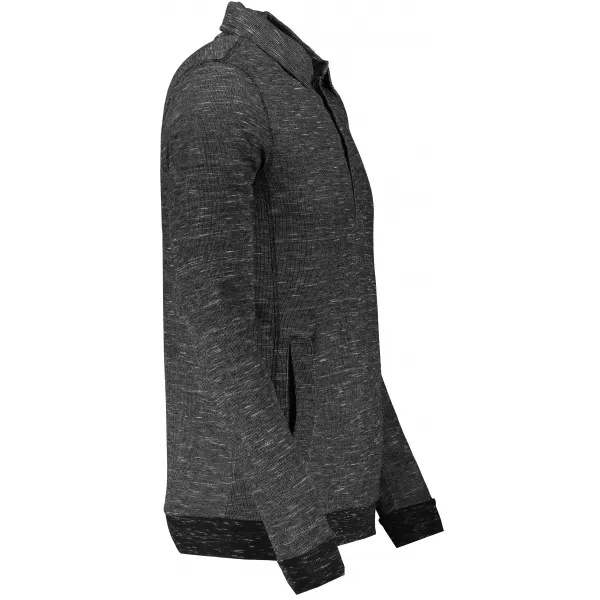  Herren-Sweatshirt KIXMI JASPER SCHWARZES HIGHLIGHT 
