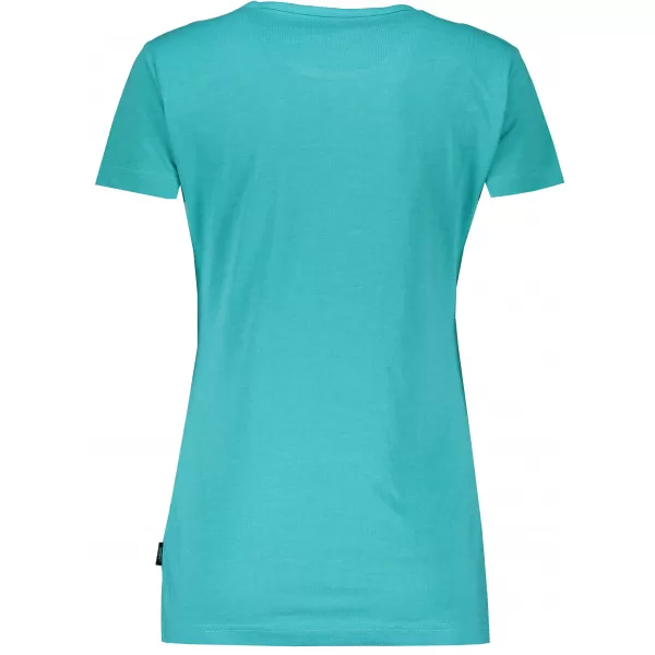  Frauen t -Shirt mit kurzen Ärmeln SAM 73 LTSR615 TÜRKIS 