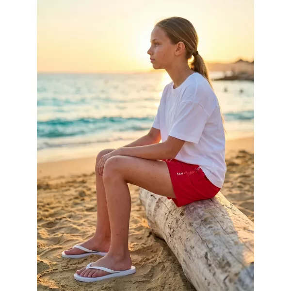  Shorts des Mädchens SAM 73 GS 524 ROT 