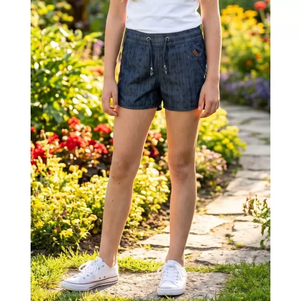  Shorts des Mädchens SAM 73 GS 525 DUNKLER DENIM 