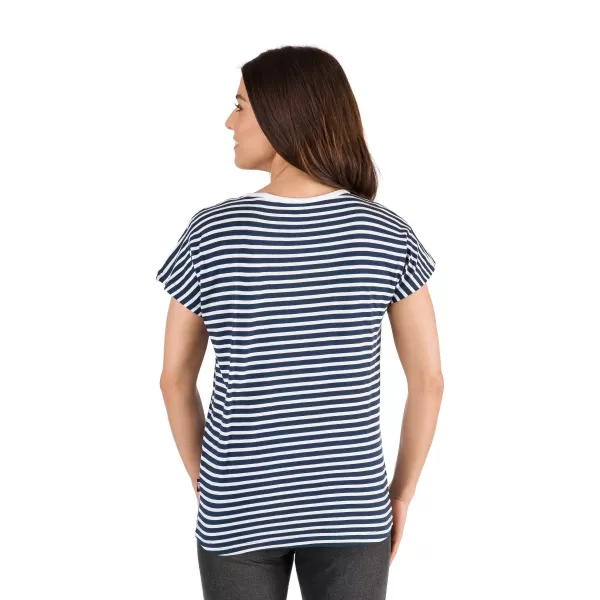  Frauen t -Shirt mit kurzen Ärmeln SAM 73 ALESIA LTSR627 DUNKELBLAU 