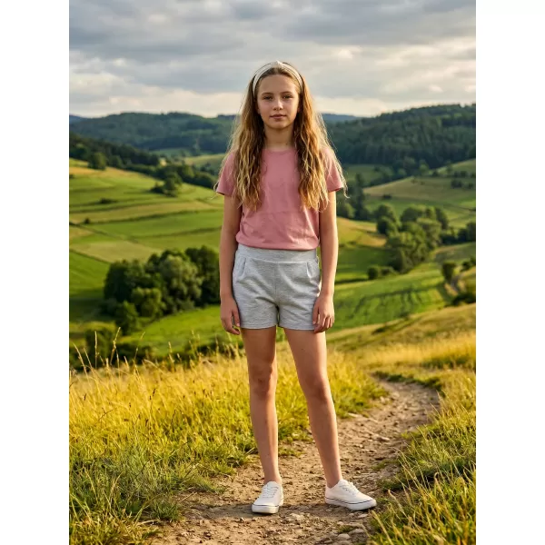  Shorts des Mädchens SAM 73 GS 521 HELLGRAU 