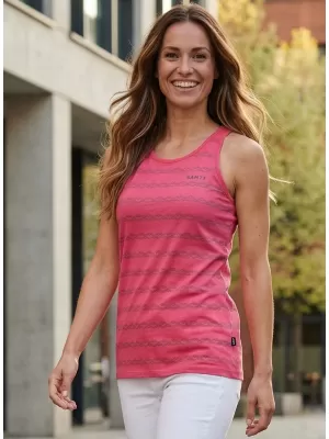 Damen-Tanktop SAM 73 LTSR612 DUNKELROSA