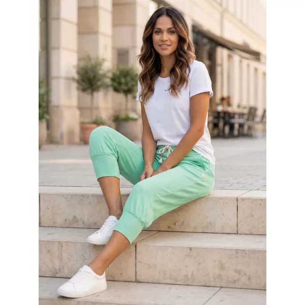  3/4-Jogginghose für Damen TORSTAI MYSORE GRÜN 