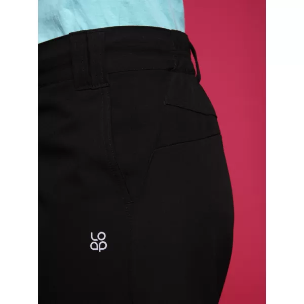  Damen-Shorts LOAP UNNA OLW2008 SCHWARZES MUSTER 