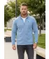 Fleece-Sweatshirt für Herren ALTISPORT DANER MSWR237 HELLBLAU