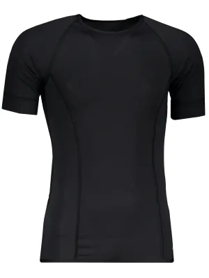 Funktionelles Herren-T-Shirt SENSOR COOLMAX TECH SCHWARZ