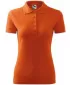 Damen-T-Shirt mit Kragen MALFINI PIQUE POLO 210 ORANGE