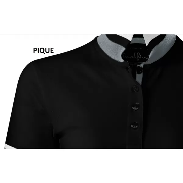  Damenkleid mit Kragen MALFINI PREMIUM DRESS UP 271 SCHWARZ 