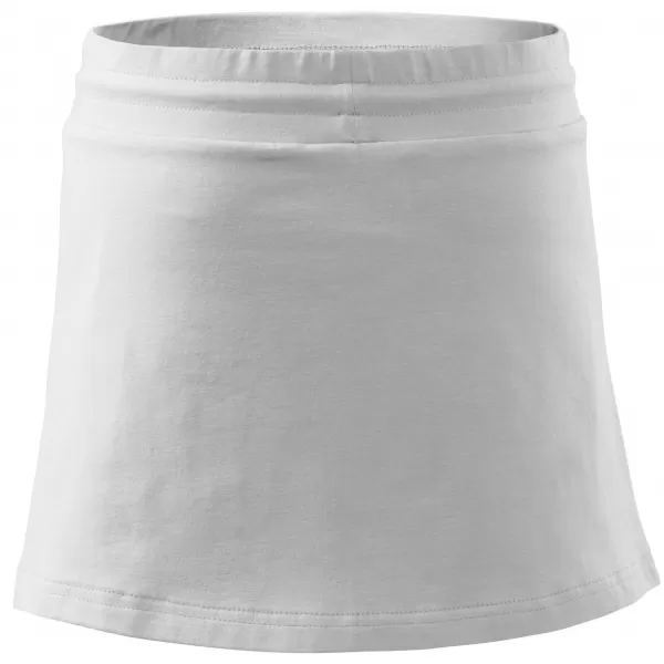  Damenrock mit Shorts MALFINI TWO IN ONE 604 WEIß 