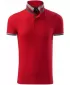 Herren-T-Shirt mit Kragen MALFINI PREMIUM COLLAR UP 256 ROTE FORMEL