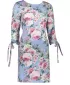 Kleid NUMOCO ALICE A195-9 HELLBLAU